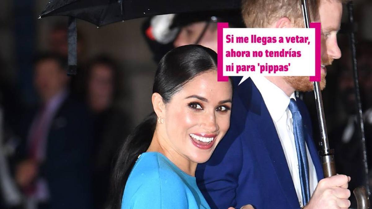Meghan Markle bocadillo sobre Pippa Middleton
