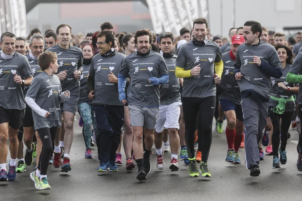 Carrera de Navidad de Fernando Alonso en La Morgal