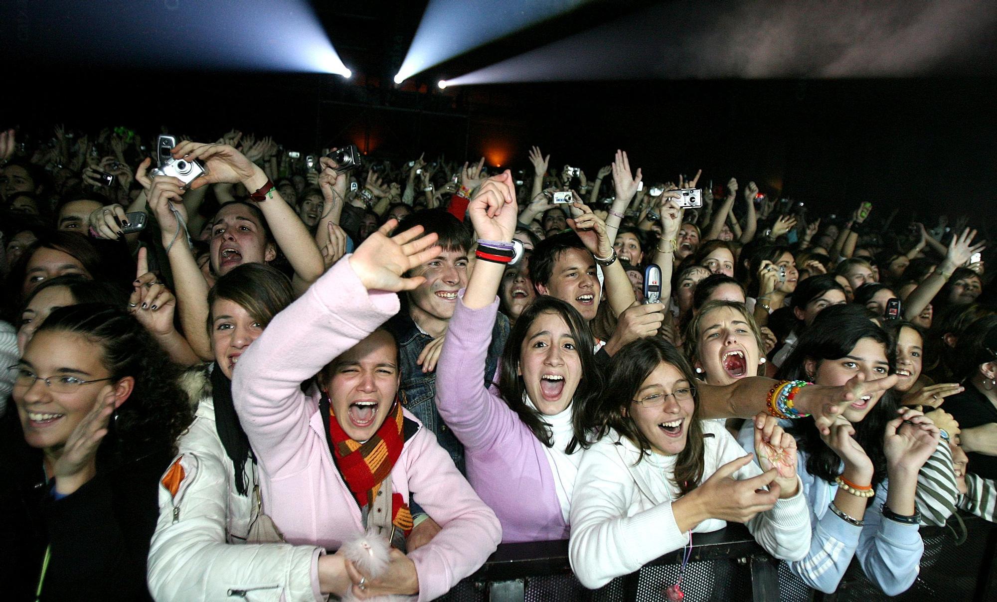 Así fue el concierto de Erreway en el Ifevi en 2006