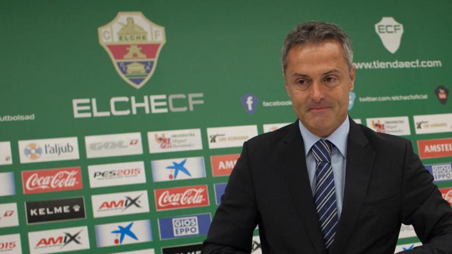 Fran Escriba, exentrenador del Elche CF