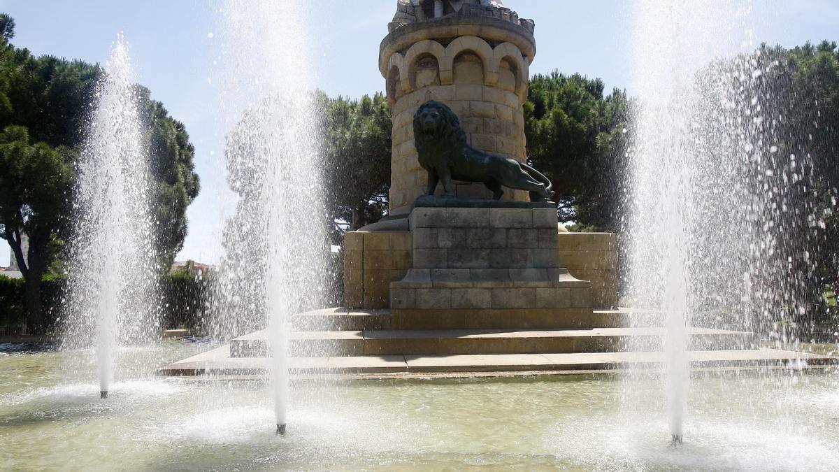 Monumento al Batallador en Zaragoza