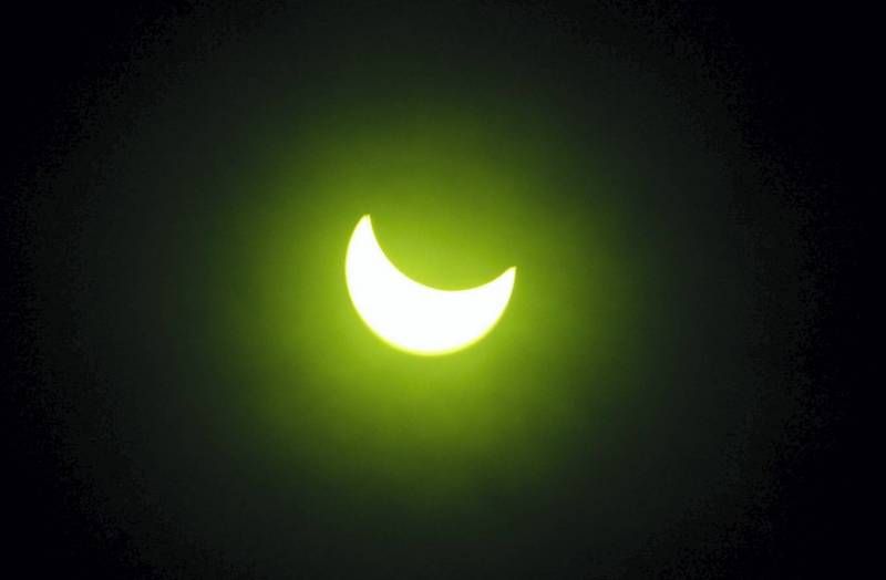Eclipse solar en Zaragoza