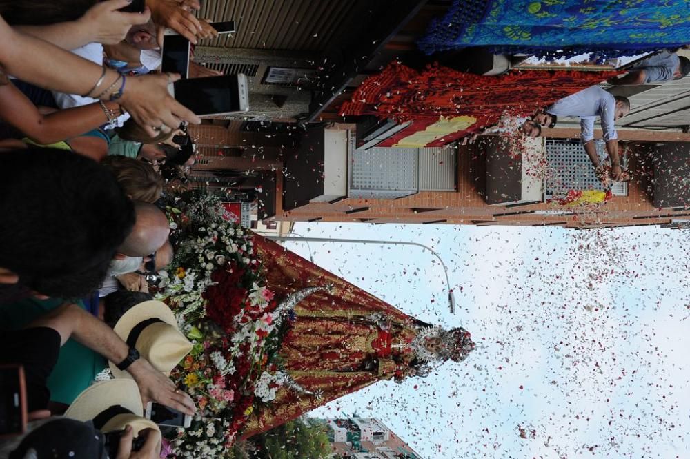 Romería de la Virgen de la Fuensanta: Paso por Flo