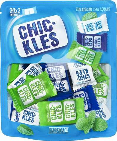 Los nuevos chicles de Mercadona.