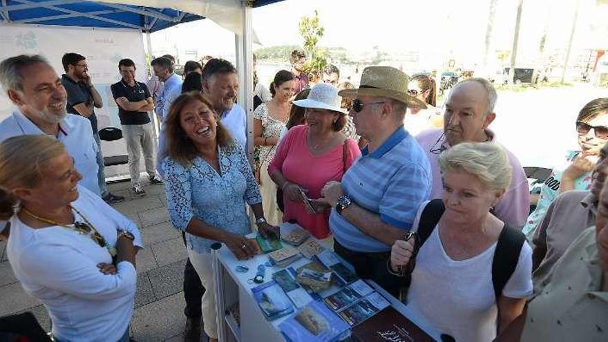 La conselleira Mato ayer en Sanxenxo. // Gustavo Santos