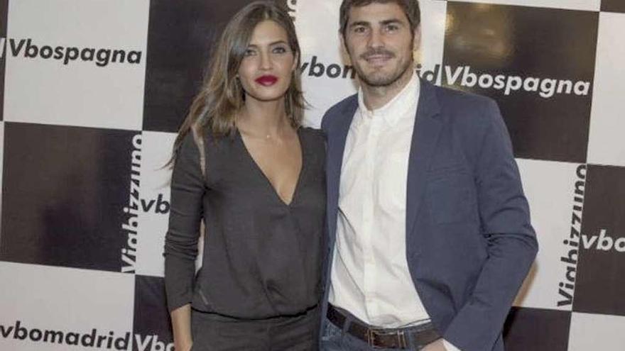 Sara Carbonero e Iker Casillas en una foto de archivo.