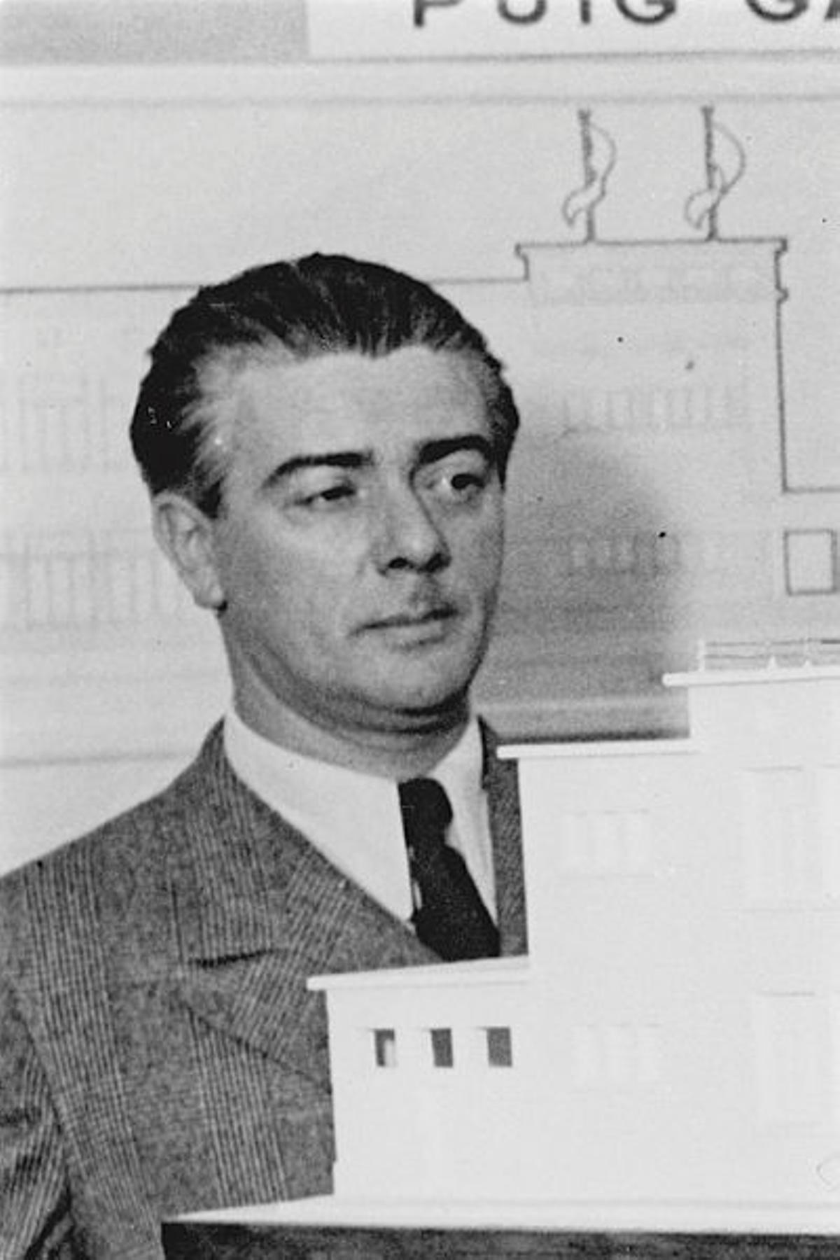 El arquitecto municipal de L'Hospitalet de Llobregat Ramon Puig i Gairalt.
