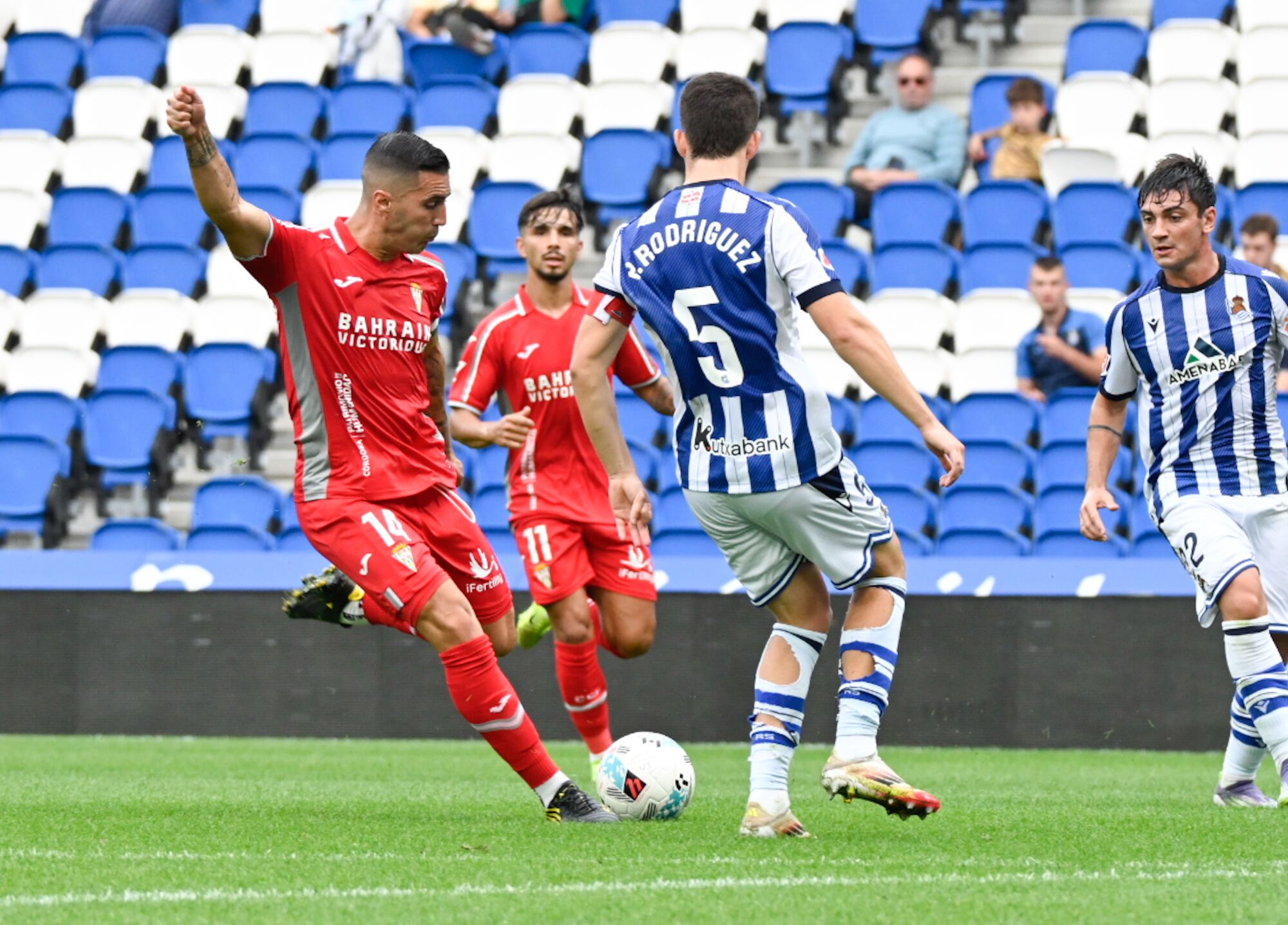 El partido Real Sociedad B-Córdoba CF, en imágenes