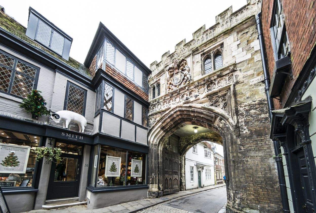 Salisbury cuenta con 4 puertas de acceso al centro histórico.