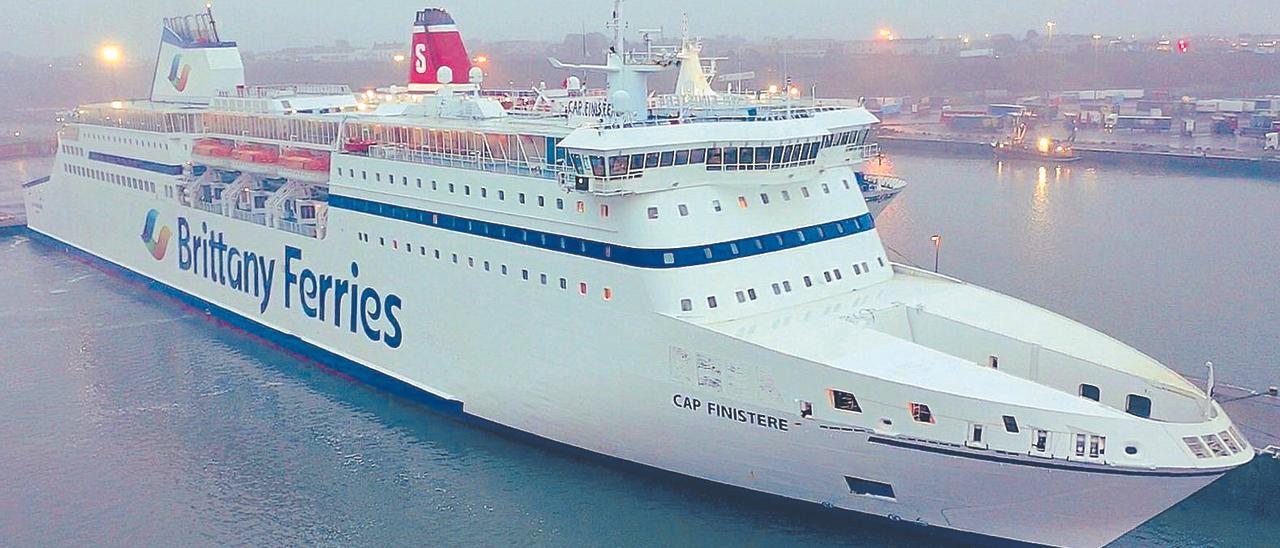El buque de Brittany Ferries &quot;Cap Finistère&quot;