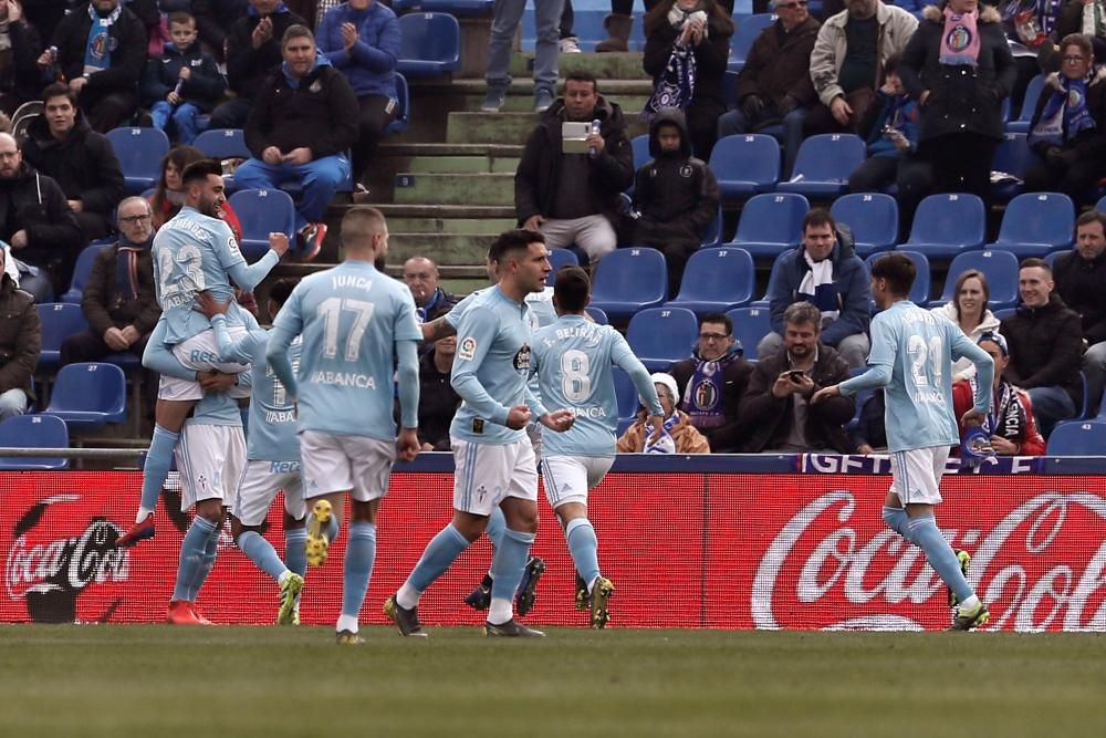 El Getafe - Celta, en imágenes. // EFE | Mariscal