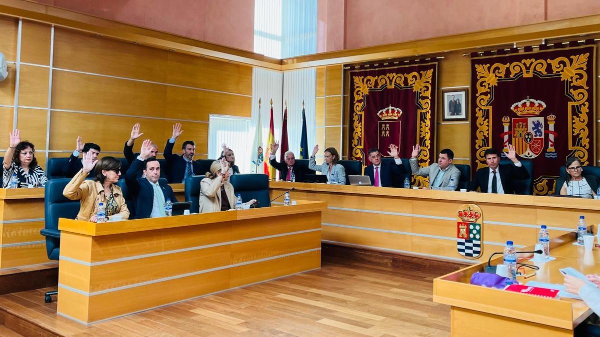 Pleno en el que se ha aprobado inicialmente el Presupuesto de 2026 de Molina de Segura.