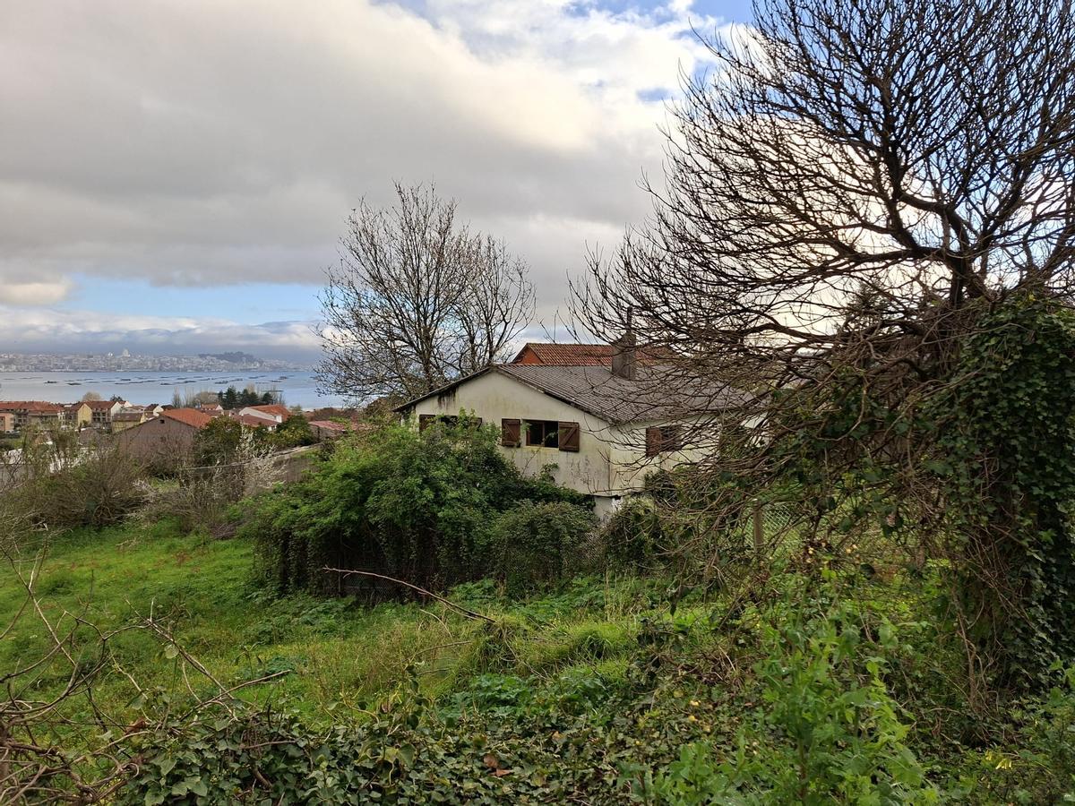 Casa que intentó okupar la pareja el sábado en el barrio de Touzal.