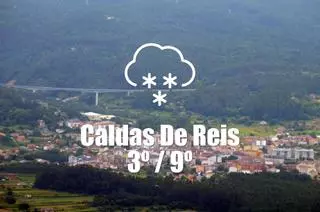 El tiempo en Caldas de Reis: previsión meteorológica para hoy, viernes 23 de enero