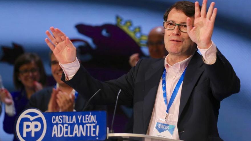 Mañueco, presidente del PP regional con el 91% de los votos