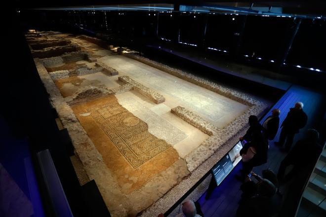 La inauguración del complejo arqueológico de la villa Antiopa, en imágenes