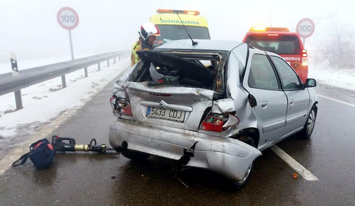 Accidente en Paniza