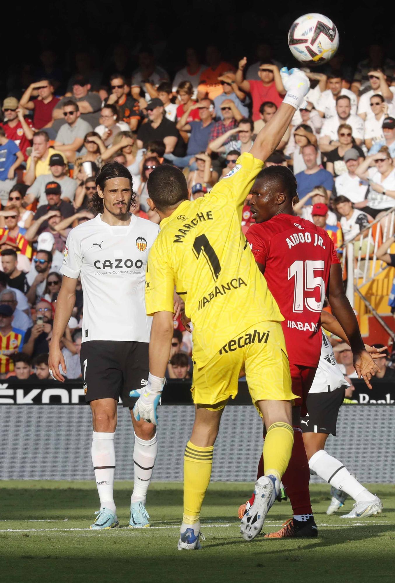 La victoria del Valencia CF ante el Celta de Vigo, en imágenes