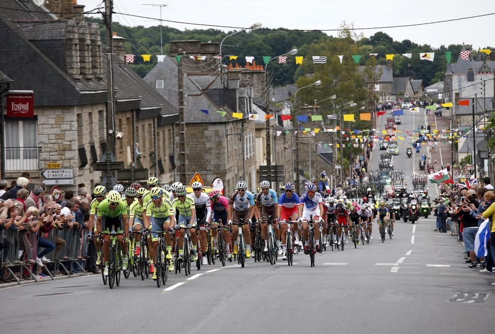 Les imatges de la tercera etapa del Tour de França