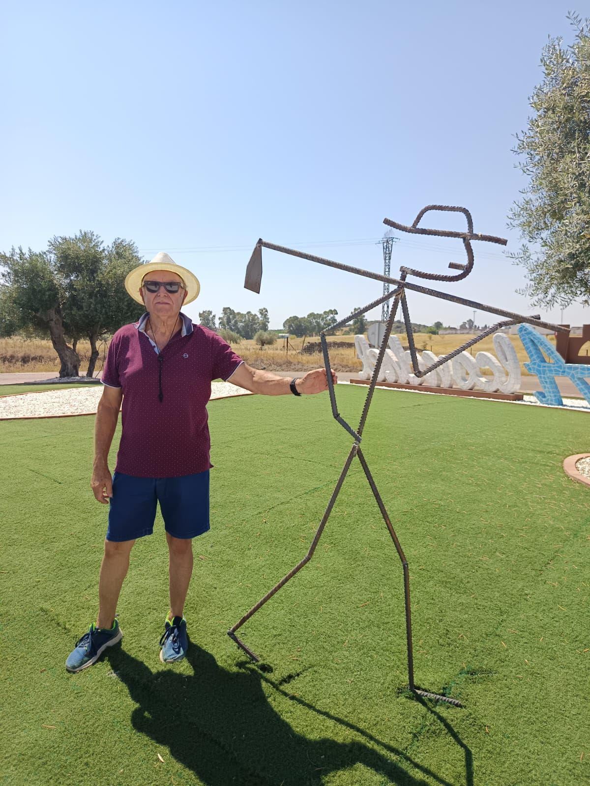 Escultura del artista Antonio Vázquez Díaz