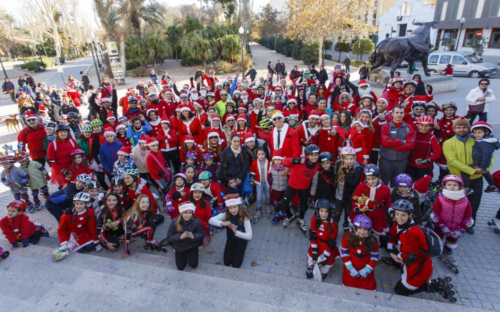 La VI Patinadal recorre las calles de Castelló