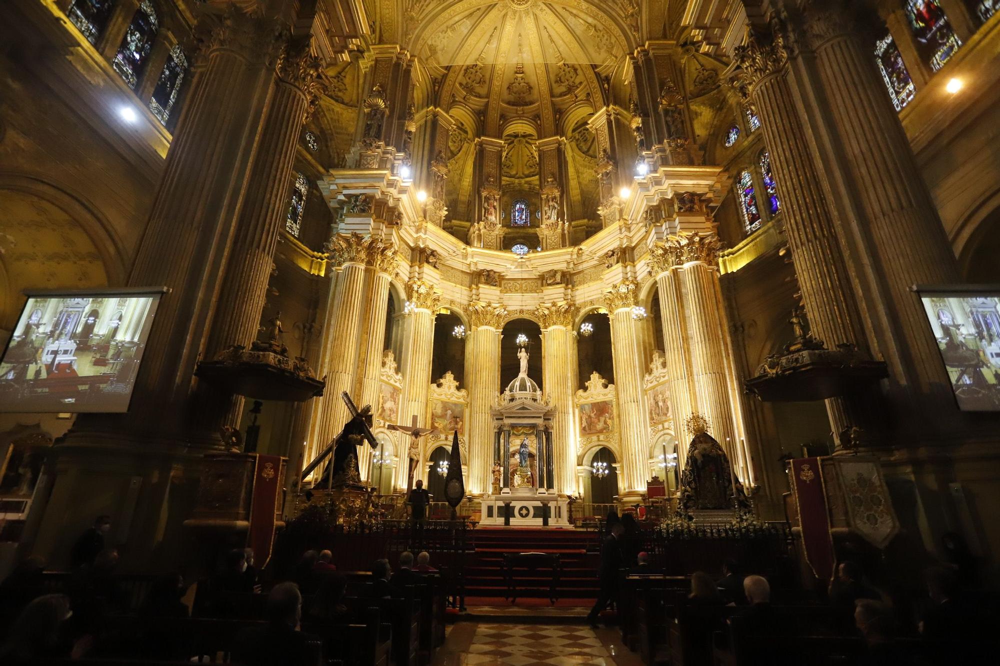 Acto de liberación de tres presos por El Rico en la Catedral