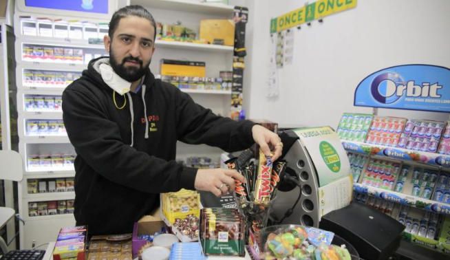 Comercios de Taco y La Cuesta.