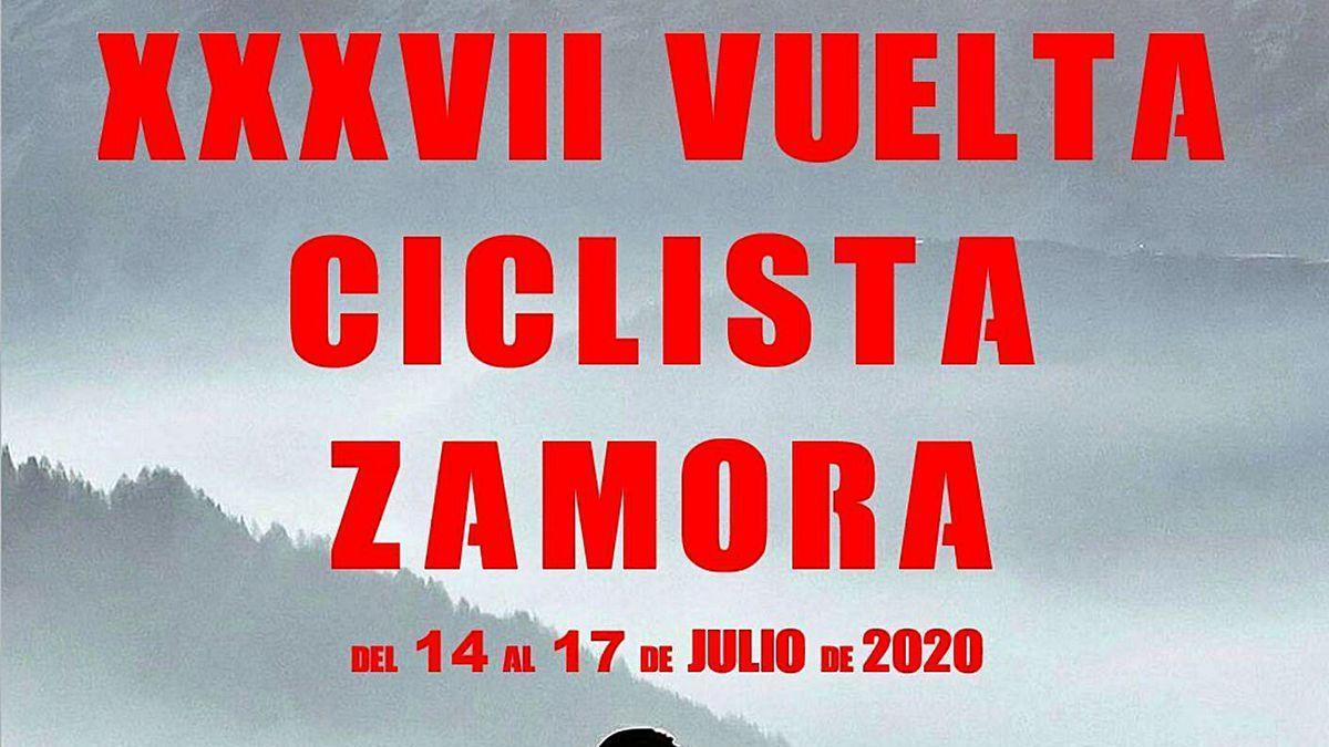 El cartel de la Vuelta a Zamora que se celebrará con todas las medidas sanitarias exgidas.