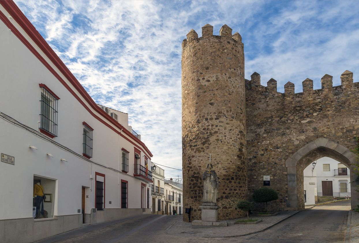 Puerta de Burgos, Jerez de los Caballeros, Extremadura