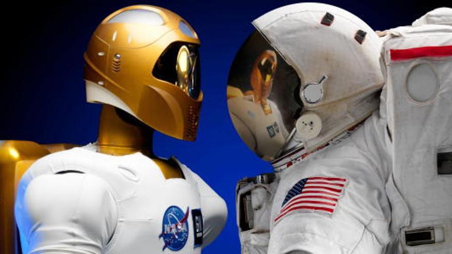 La NASA presentó el año pasado un robot astronauta.