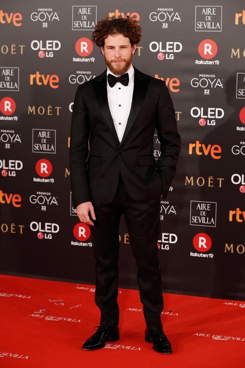 Premios Goya 2018: Álvaro Cervantes con traje de Dsquared 2
