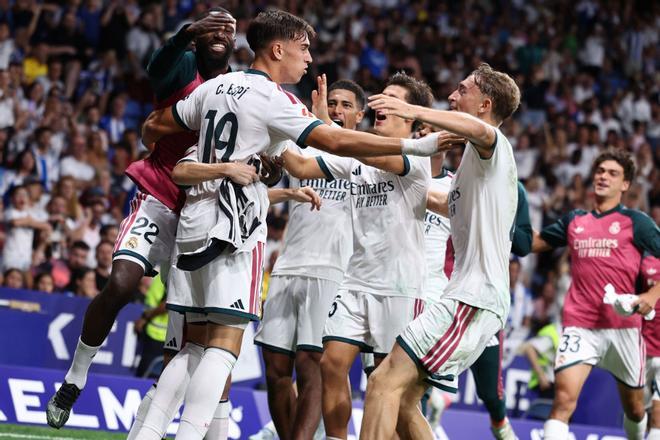 El gigantón Espí salva al Madrid y amarga al Espanyol en el minuto 90