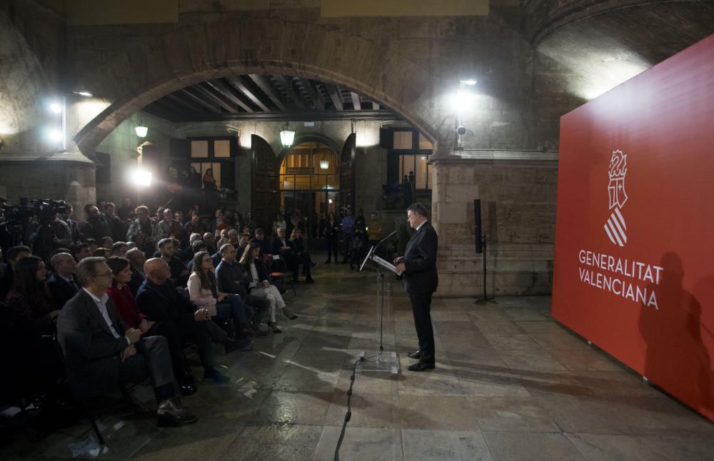 Presentación de la nueva imagen de la Generalitat Valenciana