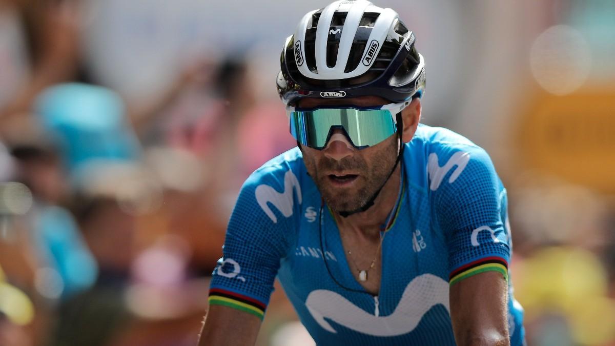 Alejandro Valverde, en una imagen de la temporada pasada