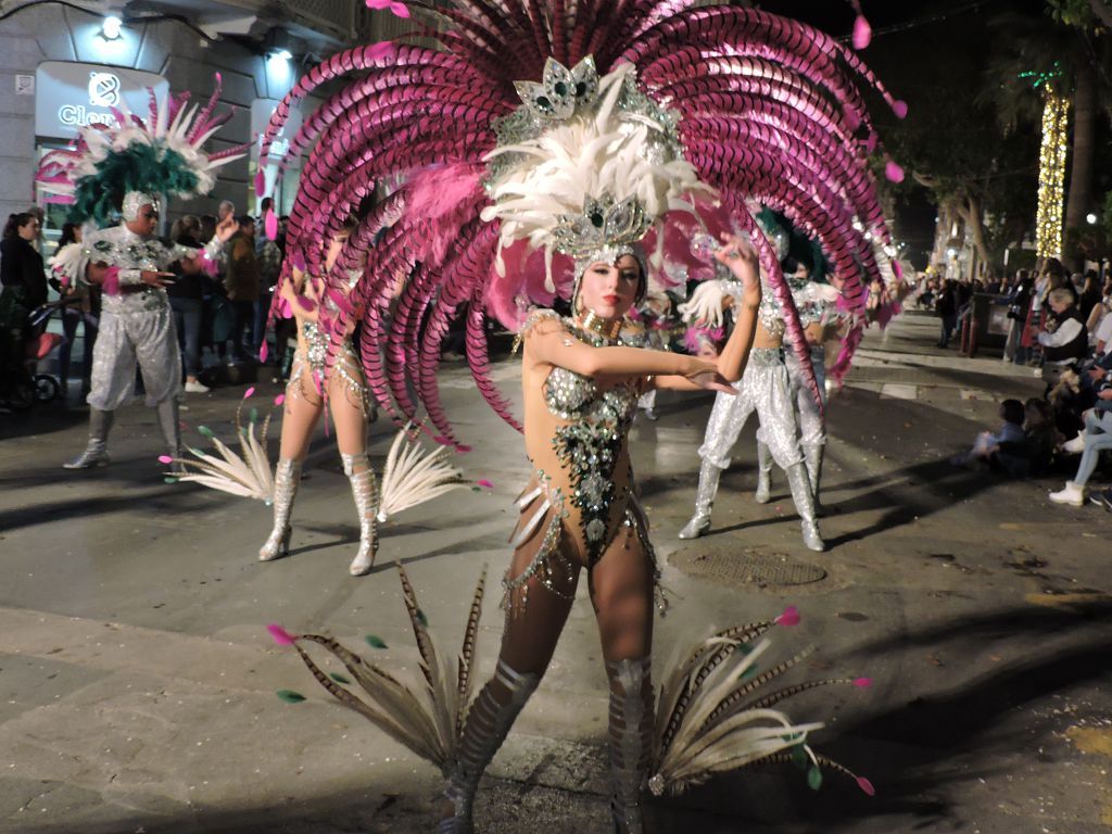 Revive la última noche del Carnaval de Águilas 2024, en imágenes