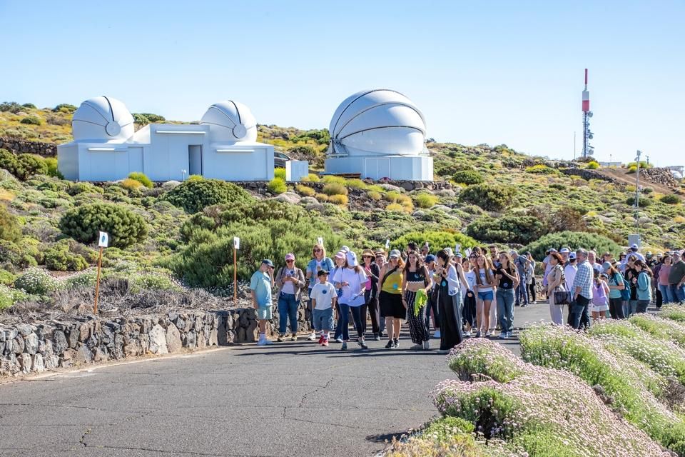 Puertas abiertas en el Observatorio del Teide