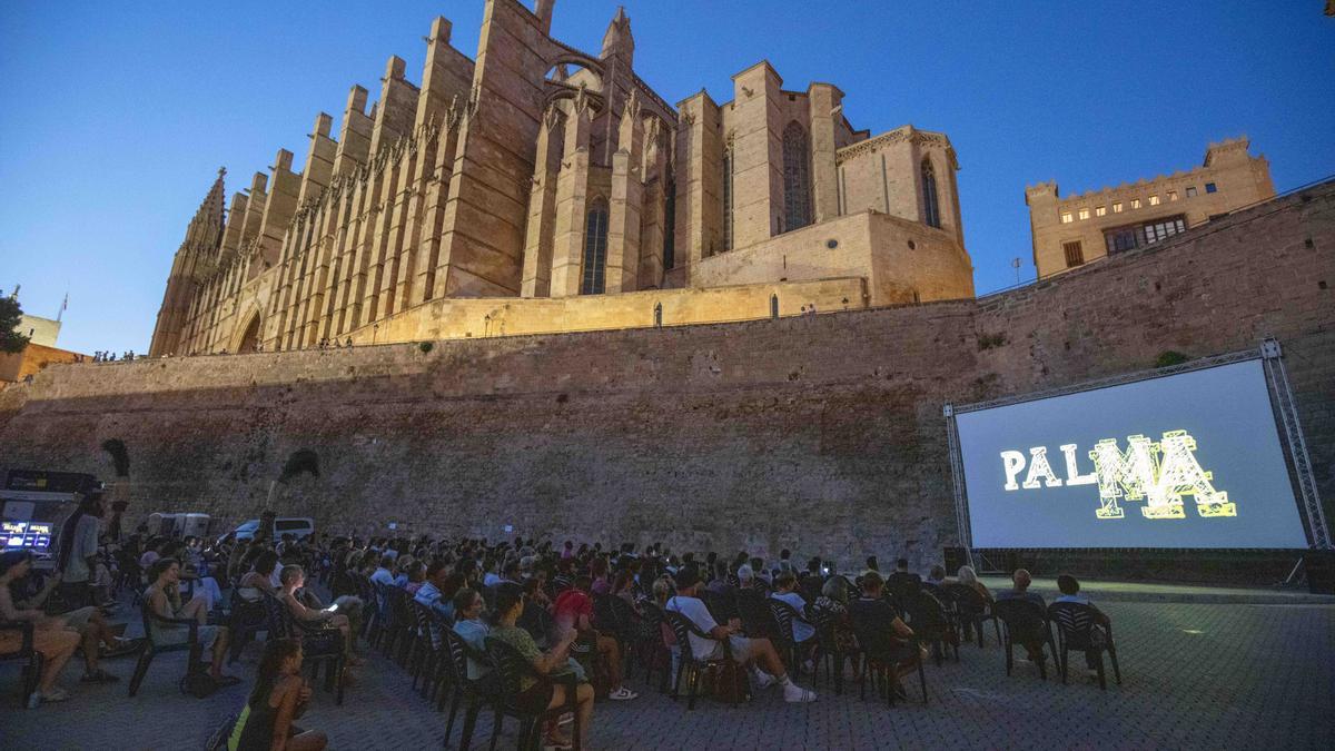 La nueva localización del evento, Ses Voltes, frente a la Catedral.