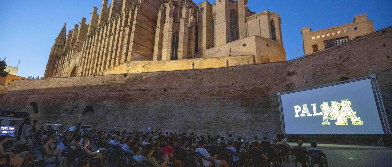 La nueva localización del evento, Ses Voltes, frente a la Catedral.