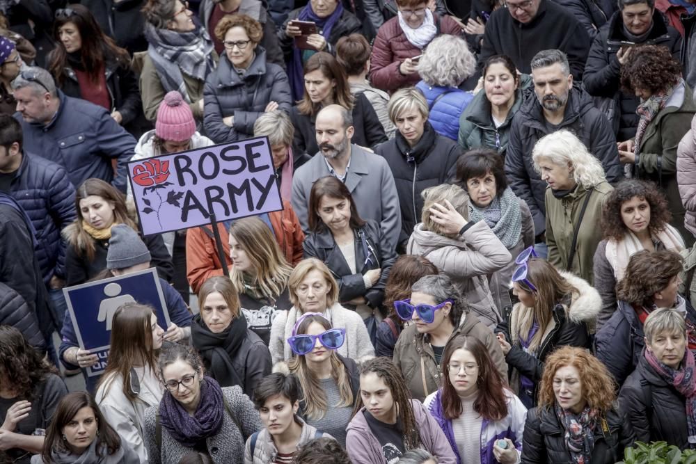 Manifestación en Palma por el Día Internacional de la Mujer