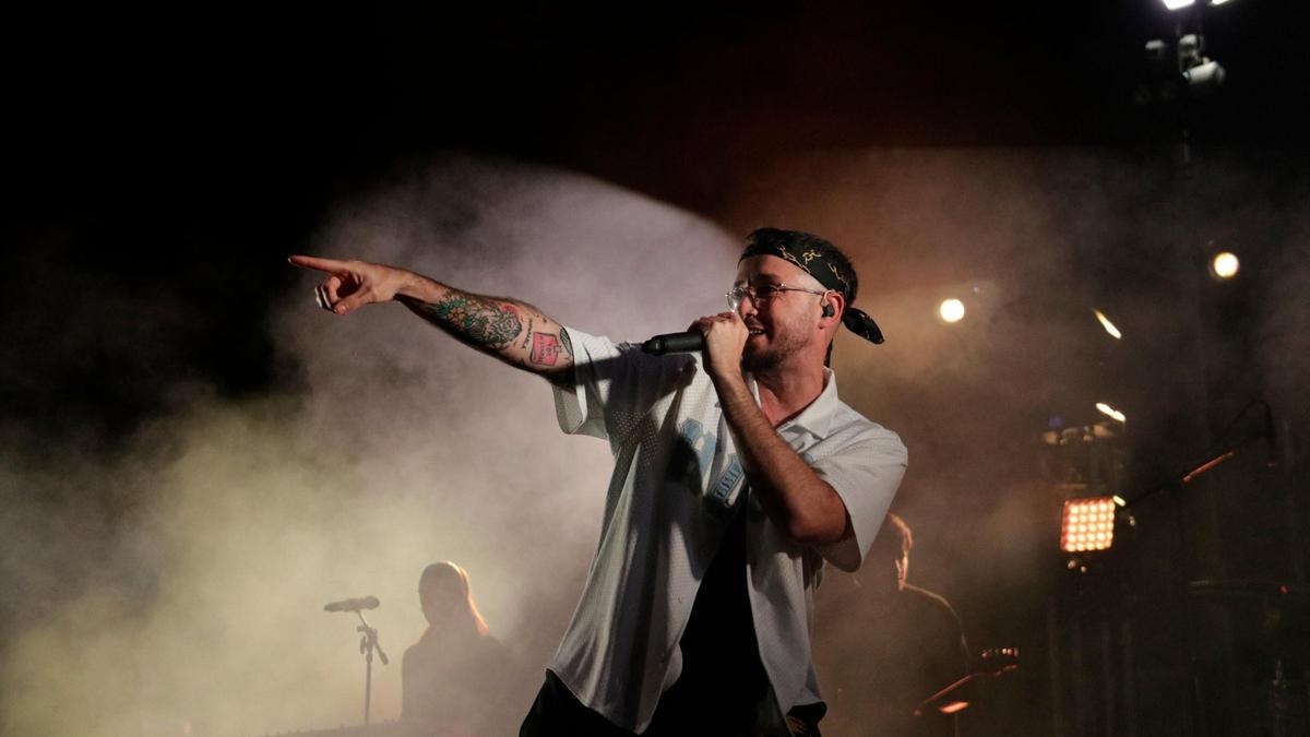 Lildami actuant al Blanes Urban Fest