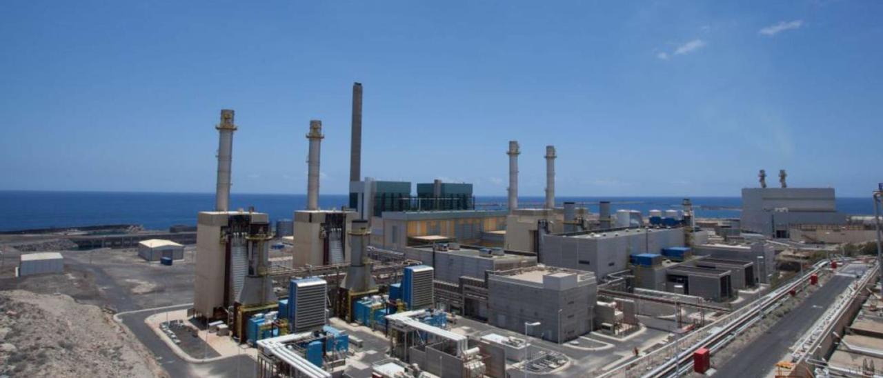 Central de Endesa en Granadilla de Abona donde estuvo el origen del ‘cero energético’ en Tenerife de septiembre de 2019. | | E.D.