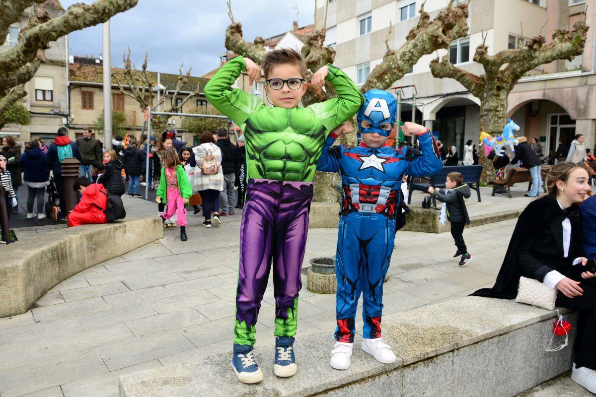 No todos los niños disfrutan del Entroido de la misma forma.