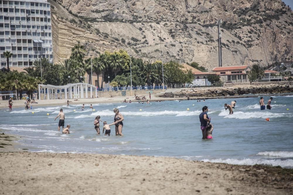 La playa de El Postiguet