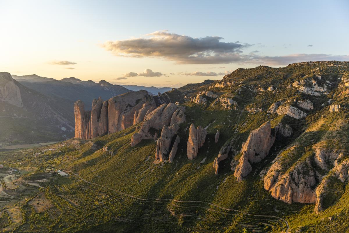 Los Mallos de Riglos parecen el "Cañón del Colorado español"