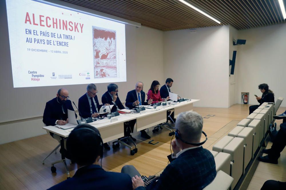 Exposición "Alechinsky en el País de la Tinta".