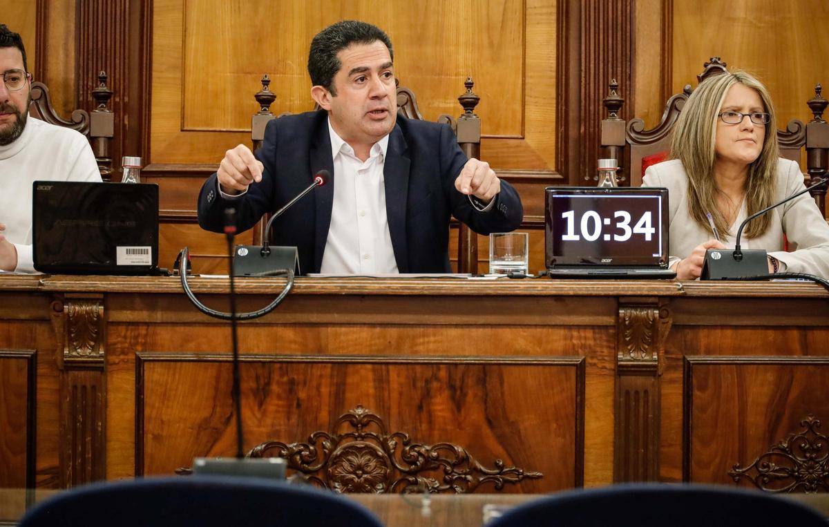 Imágenes del pleno de presupuestos de Alcoy Imágenes del pleno de presupuestos de Alcoy