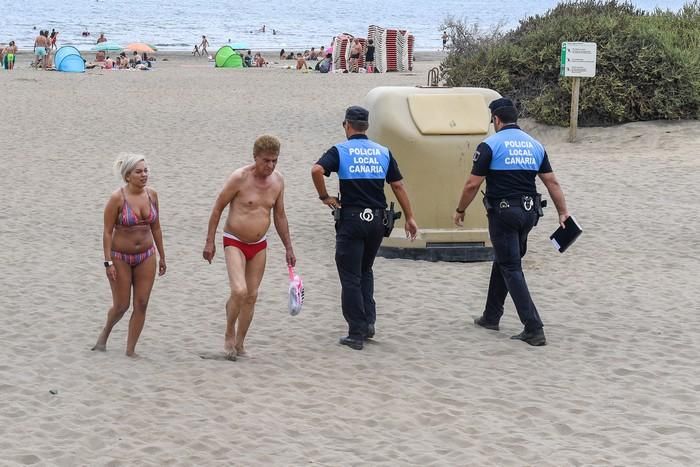 Domingo de la fase 2 en las playas del sur