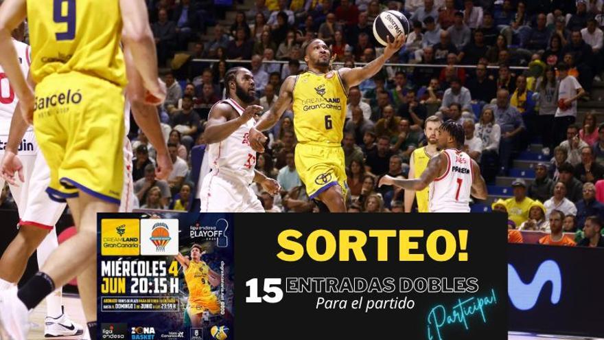 El corazón del playoff late en el Gran Canaria Arena… ¡y tú puedes estar allí con las entradas gratis ofrecidas por LA PROVINCIA!