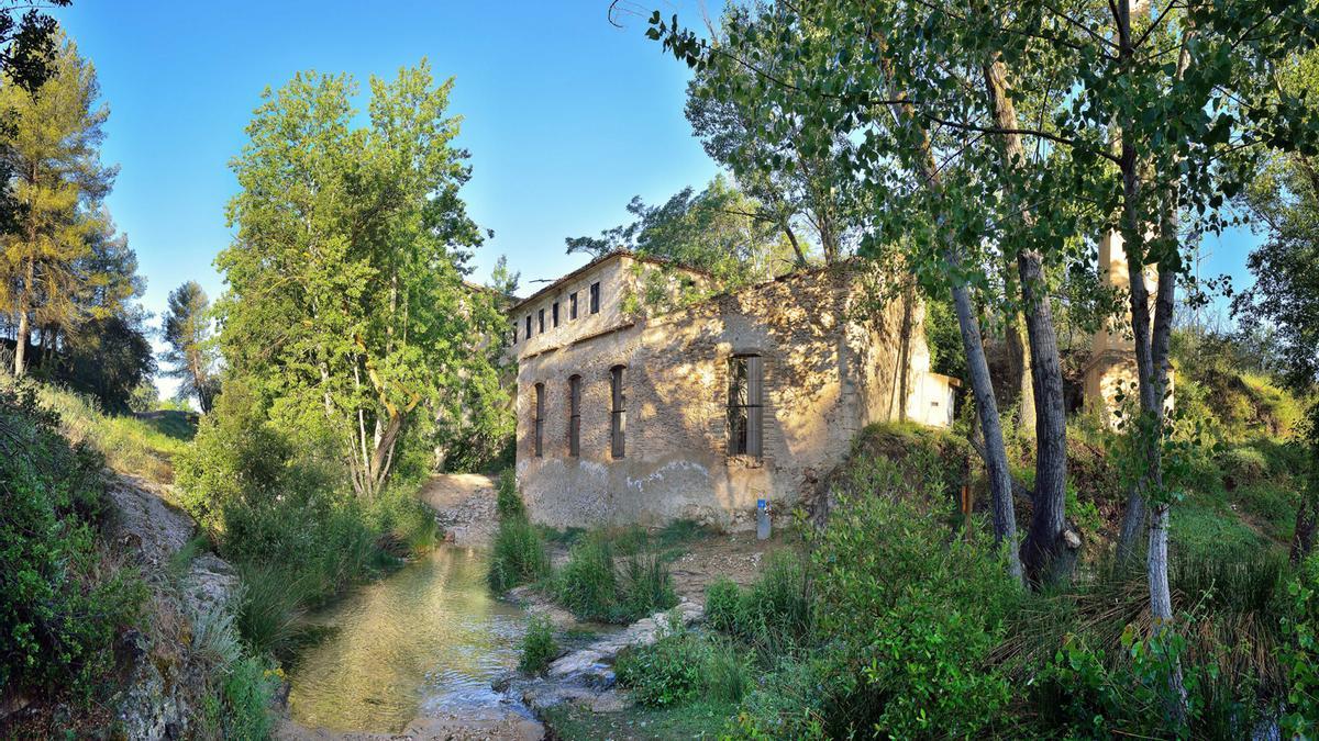 La fábrica de Blanes, junto al río Vinalopó.