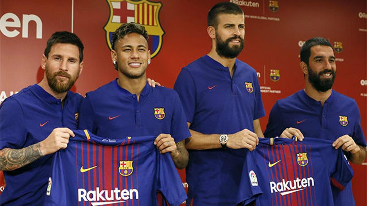 El Barcelona y Rakuten presentaron el acuerdo de patrocinio para los próximos años